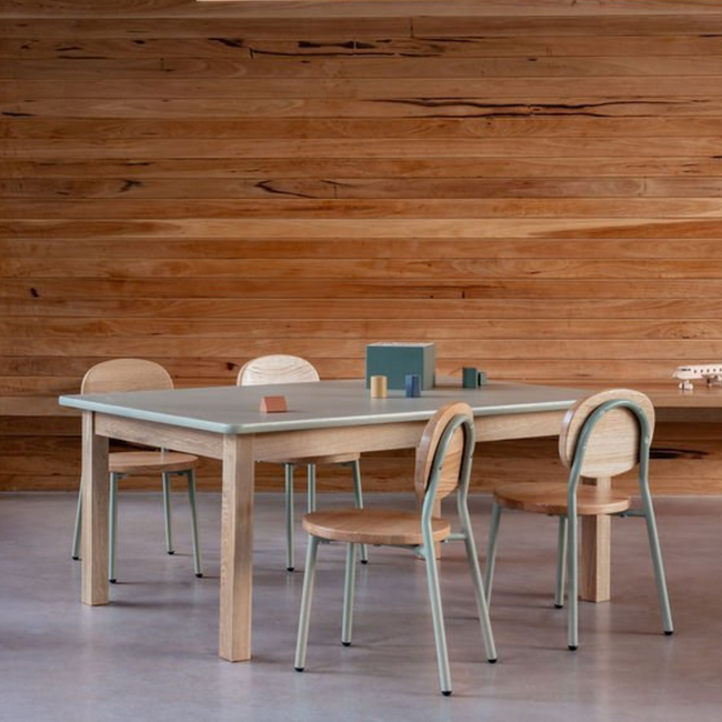 Kids By Design - Ottie Stapelstoel - Sage Groen (30 cm)