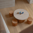 Kids By Design - Ronde Tafel Design - Travertin