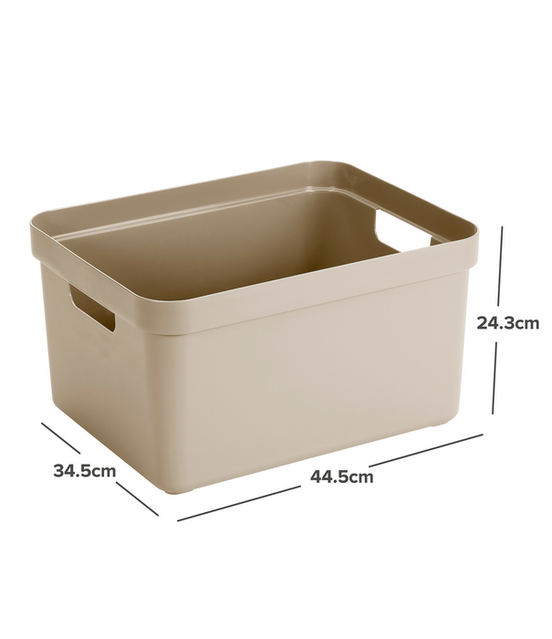 Sunware Sunware - Sigma Opbergbox 32L - Beige