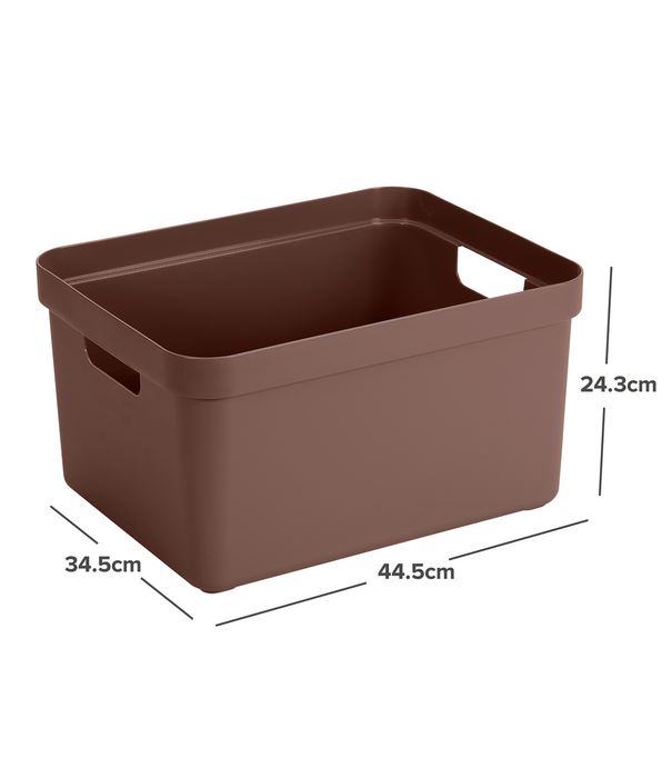 Sunware Sunware - Sigma Opbergbox 32L - Bruin