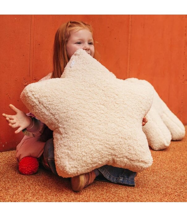 Betty's Home Betty's Home - Kussen Ster Bouclé - Créme
