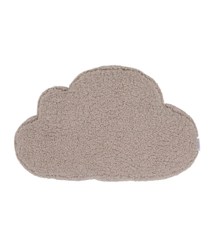 Kussen Wolk Bouclé - Mokka