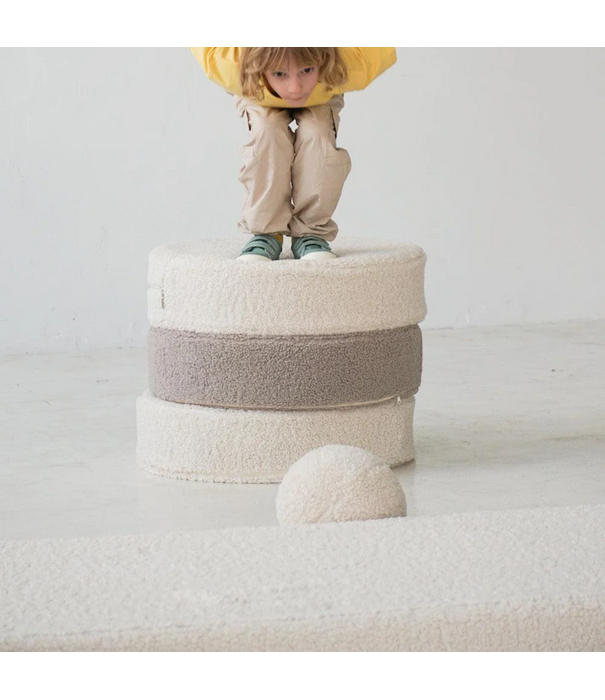 Betty's Home Betty's Home - Poef Bouclé - Mokka