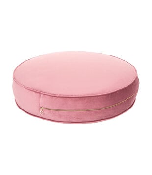 Poef Velvet - Oudroze