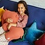 Betty's Home - Kussen Ster Velvet - Blauw