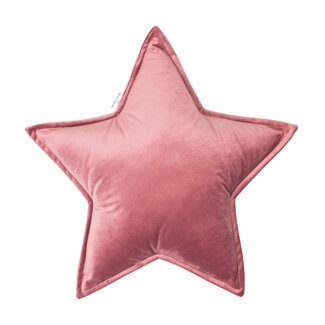 Betty's Home Kussen Ster Velvet - Oudroze