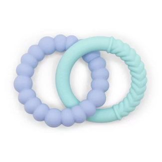 Jellystone Bijtring Zonnestraal - Soft Mint & Soft Blue