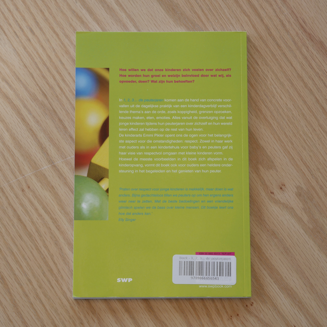 Boek -  1, 2, 3... de peuterjaren