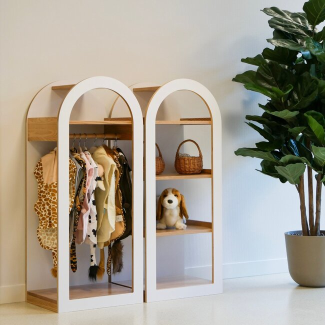 Kids By Design - Kleding Kast Boog - Wit