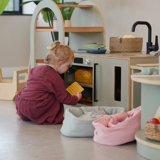 Kids By Design - Kookeiland - Sage Groen - Peuter (H 45 cm)