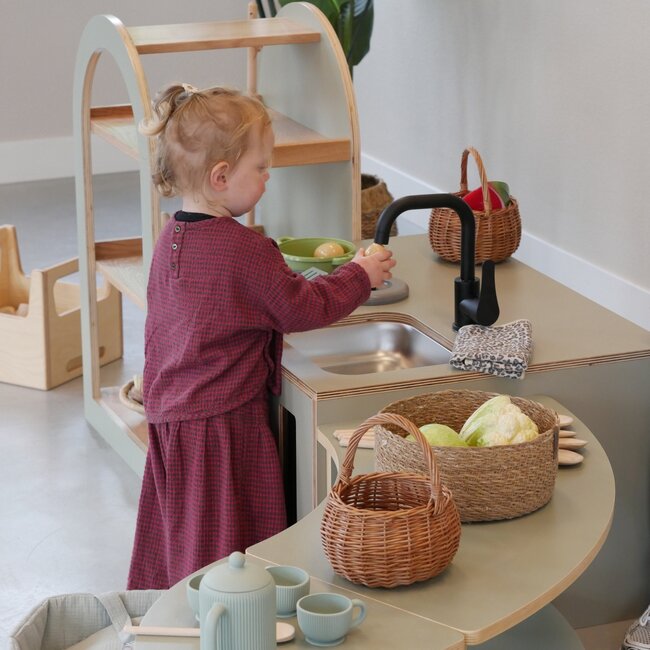 Kids By Design - Kookeiland - Sage Groen - Dreumes (H 40 cm)