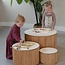 Kids By Design - Ronde Tafels Design - Wit (3-delig)