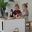 Kids By Design - Kookeiland & Krukjes Set - Wit - Dreumes (3-delig)