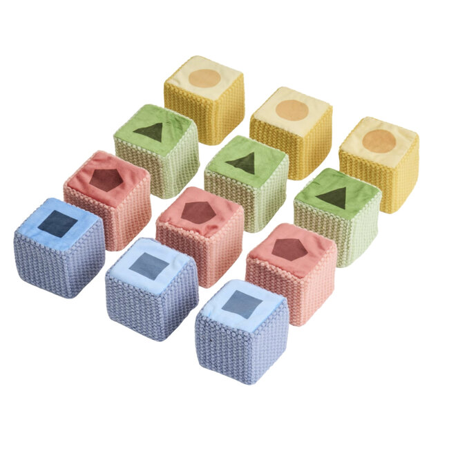 Guidecraft - Zachte Kleuren en Vormen Blokken