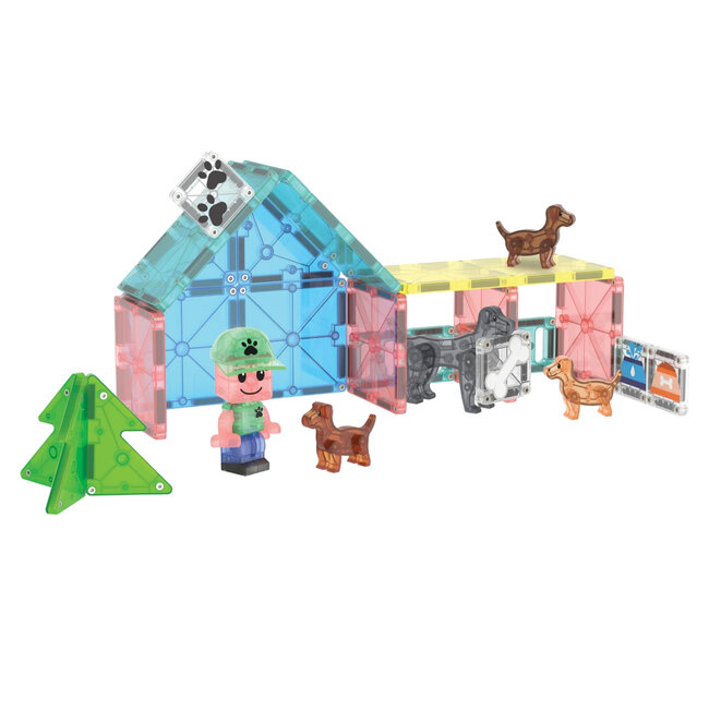 Magna-Tiles - Puppy Park (27-delig)