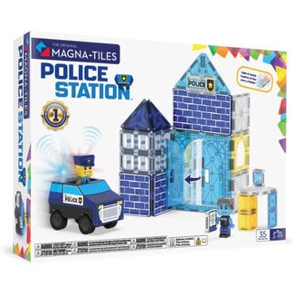 Magna-Tiles Politie Station (35-delig)