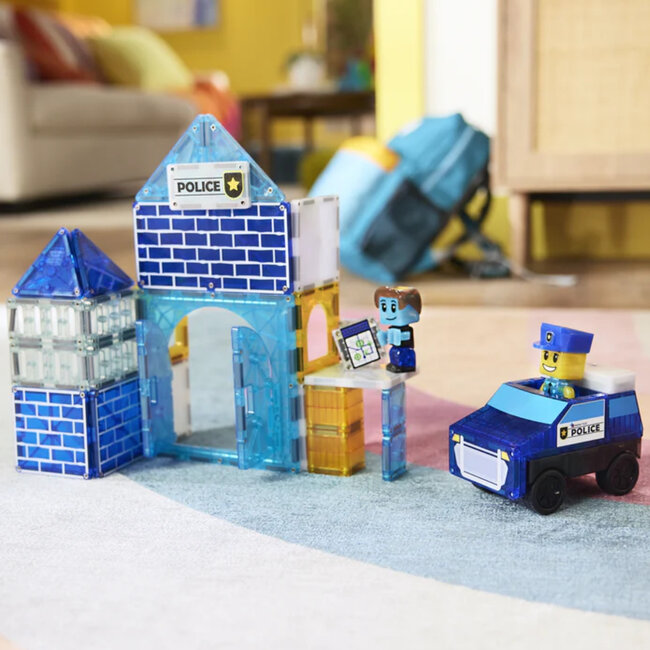 Magna-Tiles - Politie Station (35-delig)