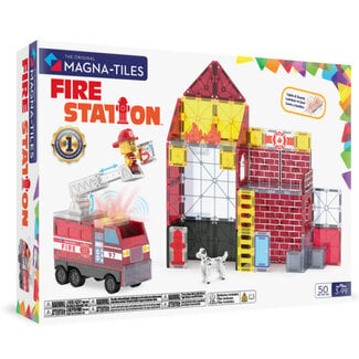 Magna-Tiles Brandweer Station (50-delig)