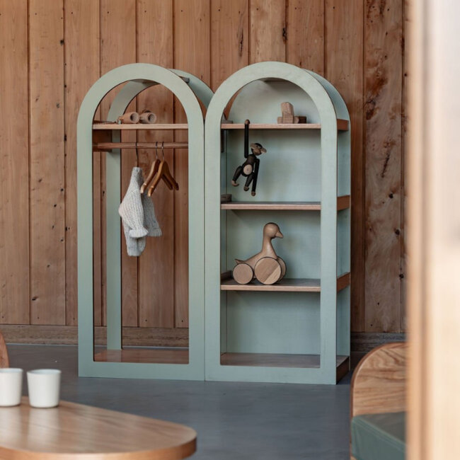 Kids by Design - Schappen Kast Boog - Sage Groen