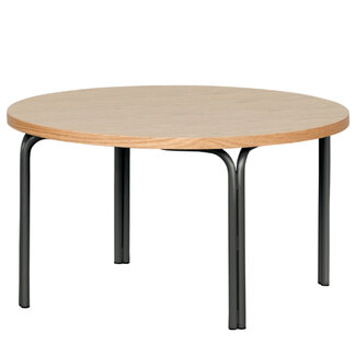 Kids By Design Ottie Tafel Rond (Ø 90cm ) - Zwart (H 50 cm)