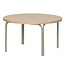 Kids By Design Ottie Tafel Rond (Ø 90cm ) - Sage Groen (H50 cm)