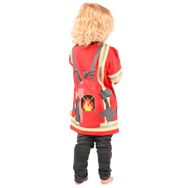 Den Goda Fen - Verkleedshirt Brandweer | 2-4 jaar