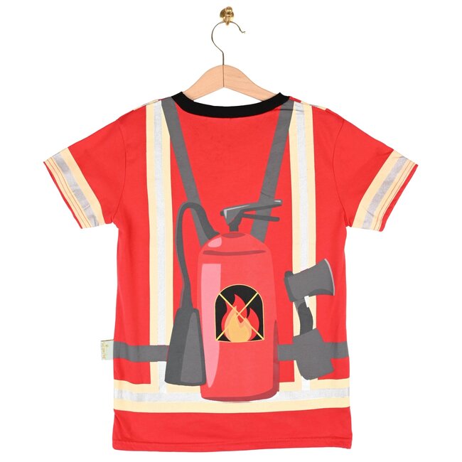Den Goda Fen - Verkleedshirt Brandweer | 2-4 jaar