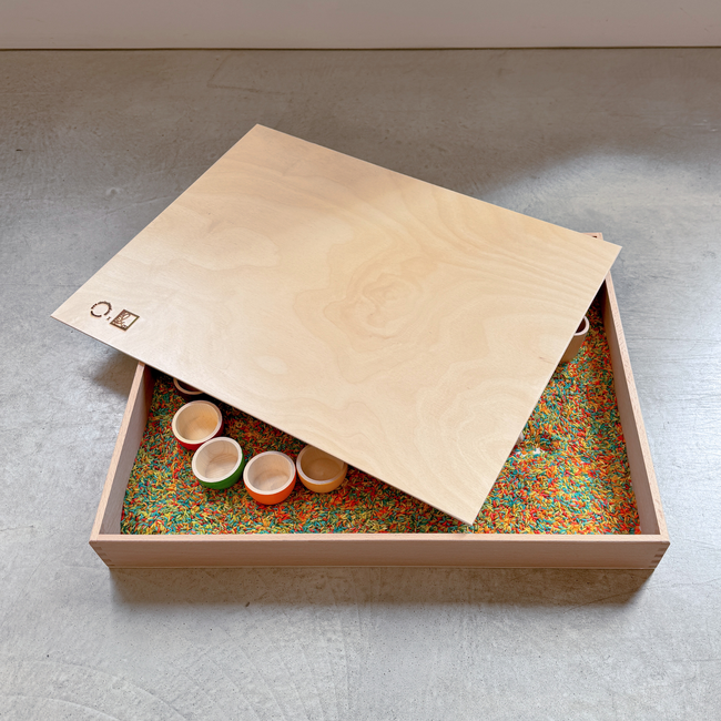 JUTTER & Co | Ready to Play Speelpakket - Sensory Speelbak met Speelrijst