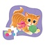 Crocodile Creek - Puzzel - Cute Kitten (12-delig) | 2+