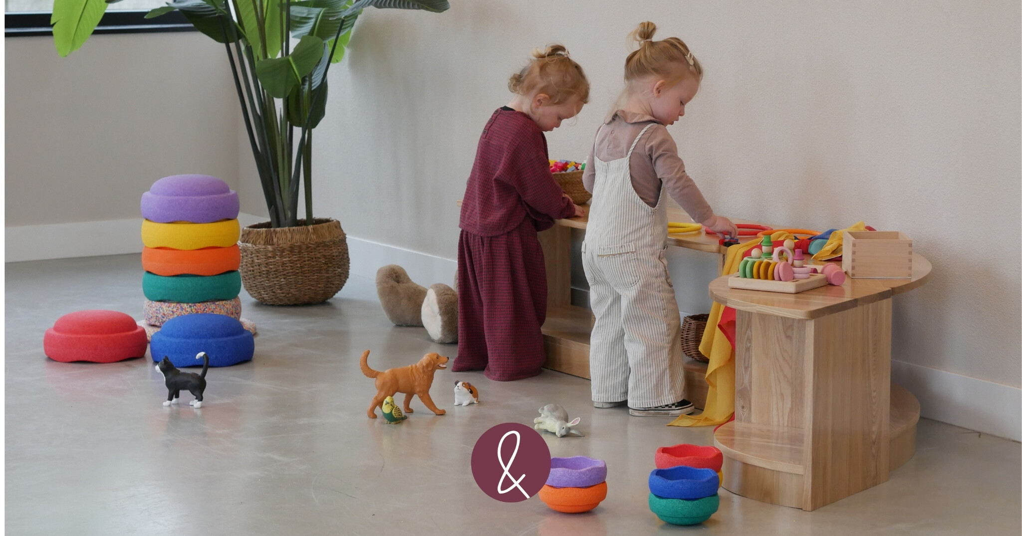 Ready to Play pakketten voor complete speelhoeken voor de Kinderopvang