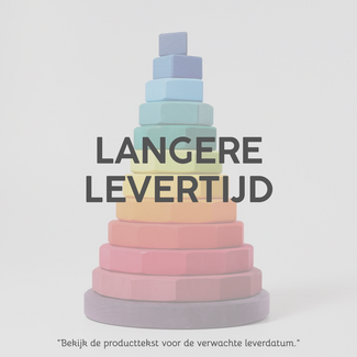 Grimm's  Houten Reuze Stapeltoren - Regenboog