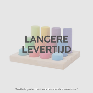 Grimm's  Sorteerbord met Houten Staven - Regenboog