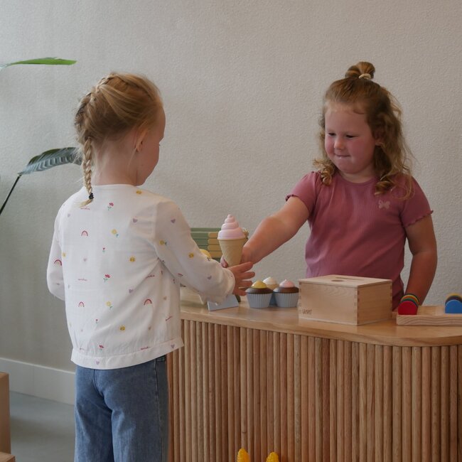 Dantoy - BIO Cupcake & IJsjes Set (54-delig)