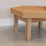 Kids By Design - Zeshoekige Activiteiten Tafel met Rand Eiken - BSO H 58 cm