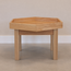 Kids By Design - Zeshoekige Activiteiten Tafel met Rand Eiken - Peuter H 43 cm