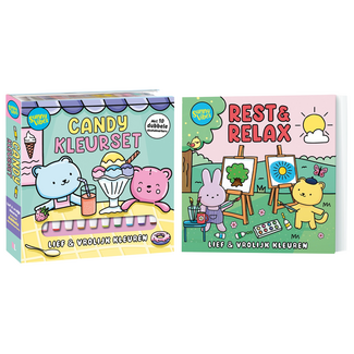 JUTTER & Co. Ready to Play Speelpakket - Candy Kleurset Rest & Relax
