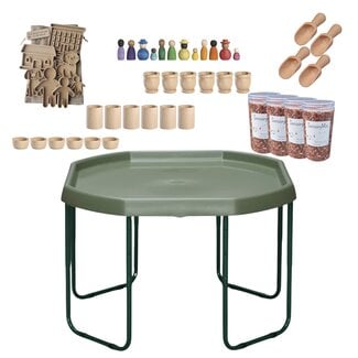 JUTTER & Co. Ready to Play Speelpakket - Wereldse Tuff Tray