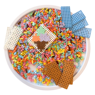 Plus-Plus Education Mini IJsjes Mix Set (1700-delig)