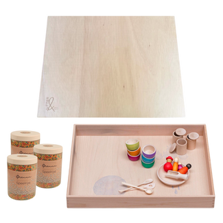 JUTTER & Co. Ready to Play Speelpakket - Sensory Speelbak met Speelrijst