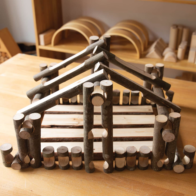Guidecraft - Big Branch Block Builders  (125-delig) | 3+