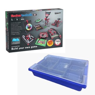 Fischertechnik Ready to Play Speelpakket - Build Your Own Game met Opbergbak
