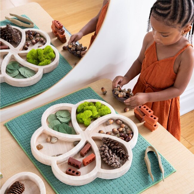 Guidecraft - Loose Parts Houten Trays - Set van 3