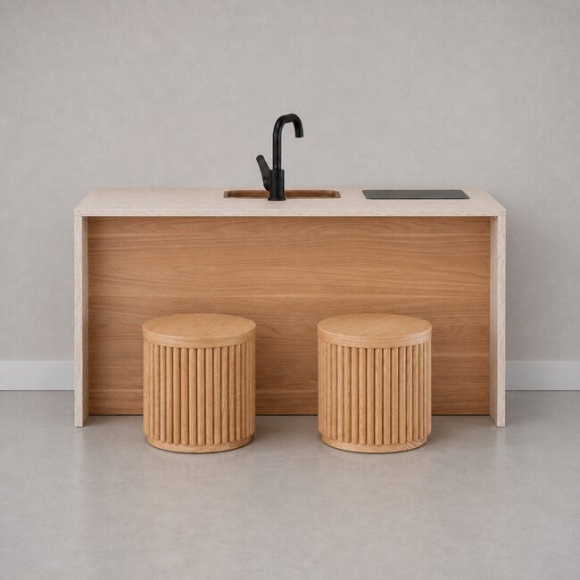 Kids By Design - Keuken & Bar - Travertin - Peuter (H 45 cm)