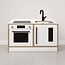 Kids By Design Kookeiland - Wit - Dreumes (H 40 cm)