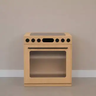 Kids By Design Fornuis & Oven Design - Blank Hout