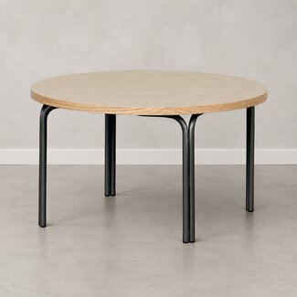 Kids By Design Ottie Tafel Rond (Ø 90cm ) - Zwart (H 50 cm)