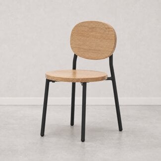 Kids By Design Ottie Stapelstoel - Zwart (30 cm)