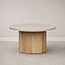 Kids By Design Ronde Tafel Design - Travertin