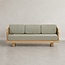 Kids By Design Kinder Bank  Eiken 'Junior Lounge' - Sage Groen
