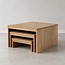 Kids By Design - Vierkante Tafels Eiken (3-delig)